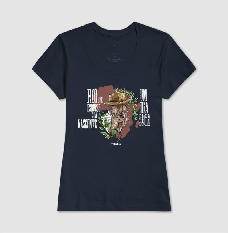 RIO QUE ESQUECE SUA NASCENTE UM DIA SECA