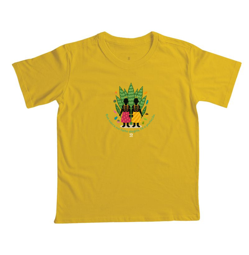 Que nunca me falte alegria, fé e proteção