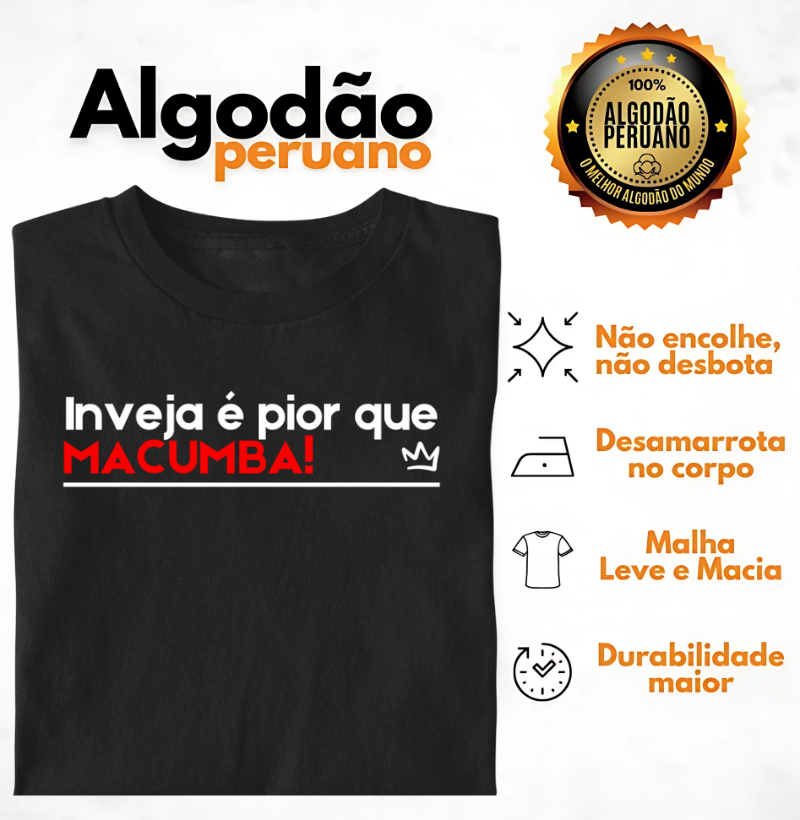 INVEJA É PIOR QUE MACUMBA