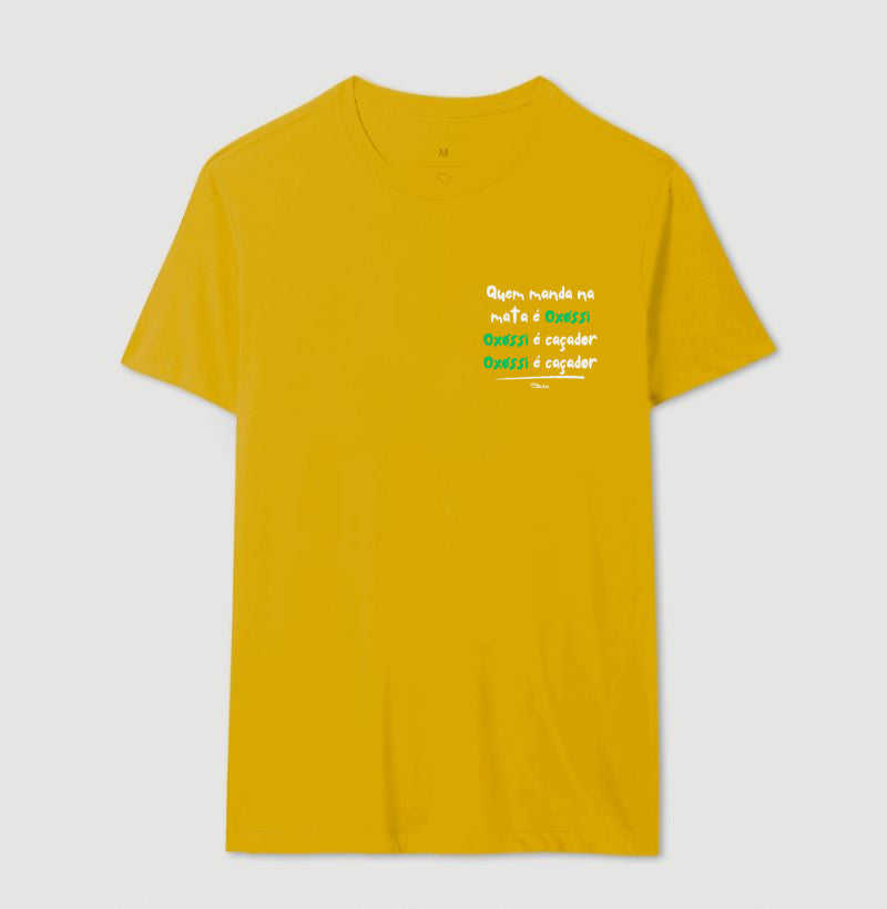 Quem manda na mata é Oxóssi Oxóssi é caçador Oxóssi é caçador