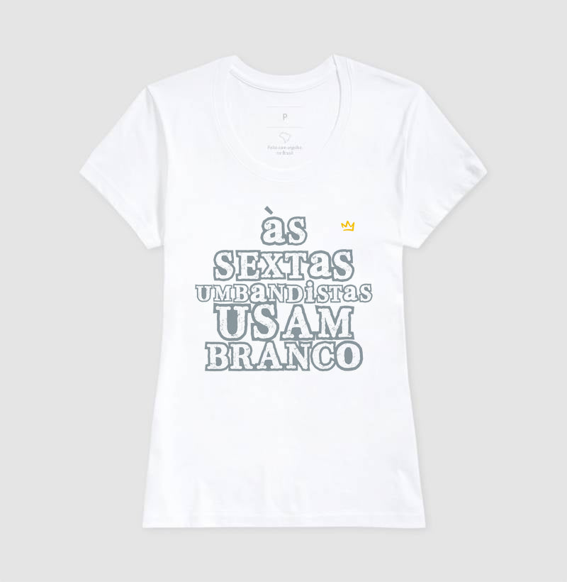 Sexta umbandistas usam branco