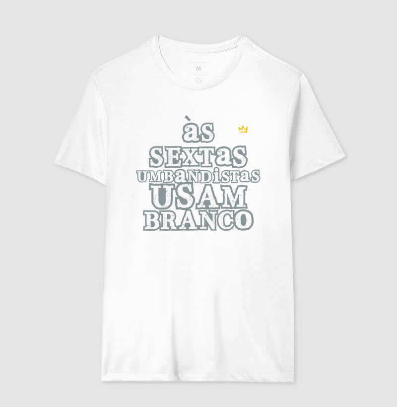 Sexta umbandistas usam branco