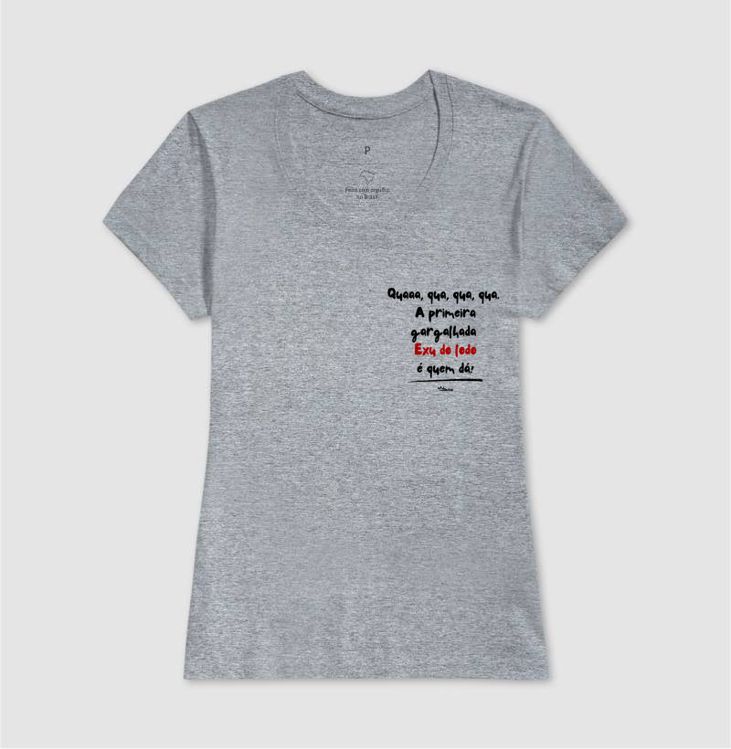 Quaaa, qua, qua, qua.  A primeira gargalhada  Exu do lodo é quem dá!