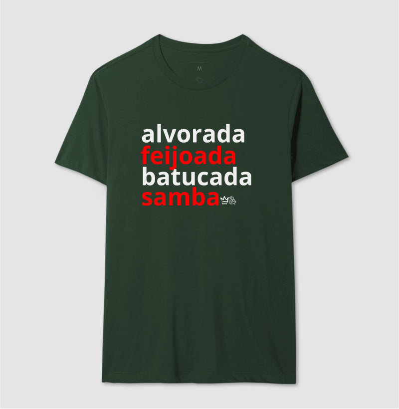 ALVORADA, FEIJOADA, BATUCADA, SAMBA