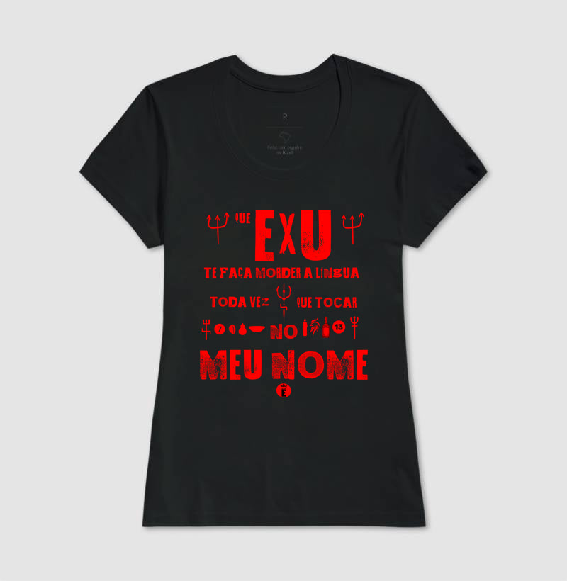 Que EXU te faça morder a língua  toda vez que tocar no meu nome 2