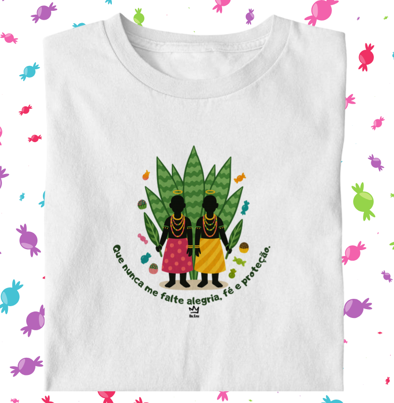 Que nunca me falte alegria, fé e proteção