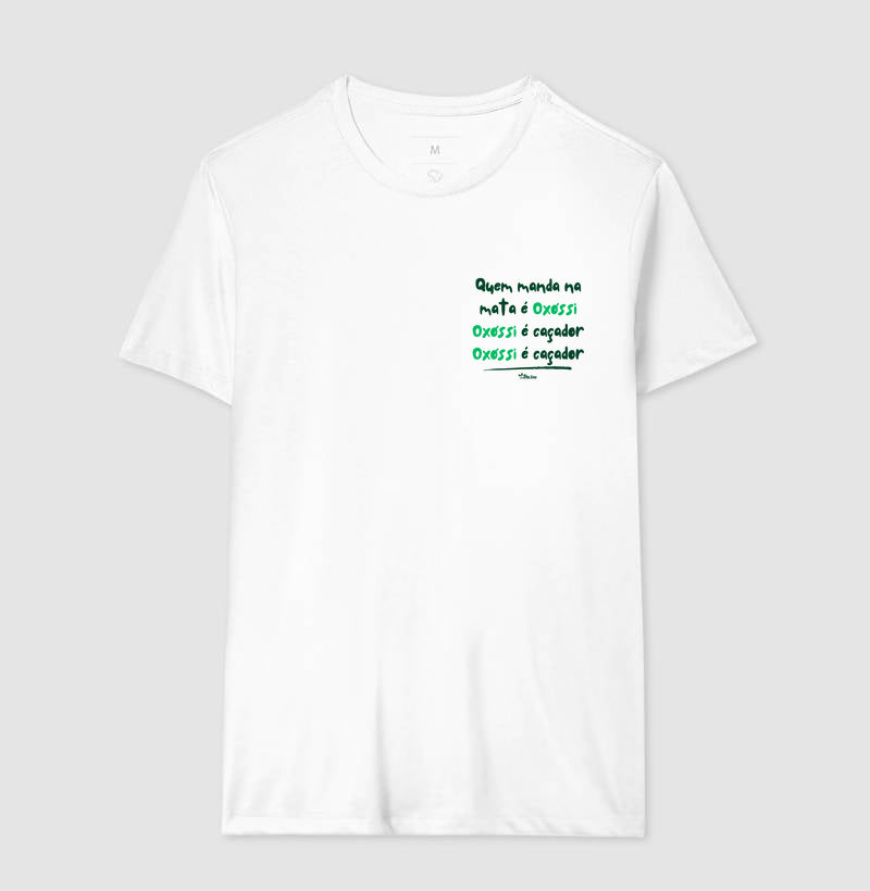 Quem manda na mata é Oxóssi Oxóssi é caçador Oxóssi é caçador