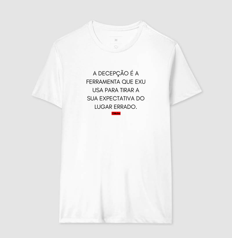 A DECEPCAO É A FERRAMENTA QUE EXU USA PARA TIRAR A SUA EXPECTATIVA DO LUGAR ERRADO