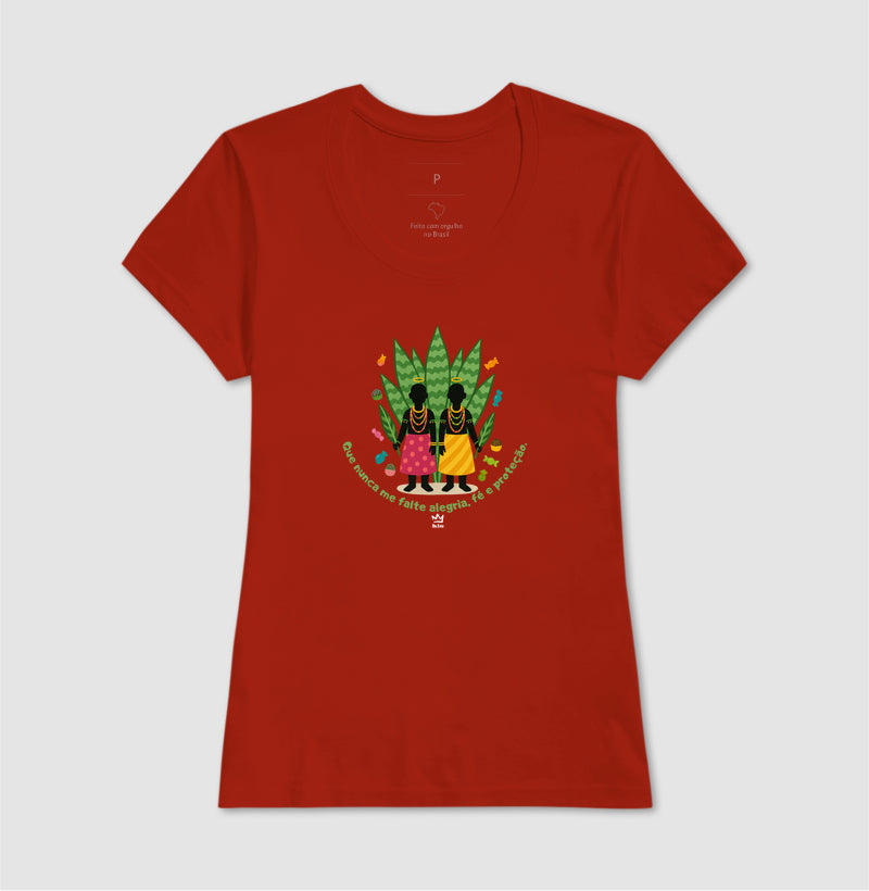 Que nunca me falte alegria, fé e proteção