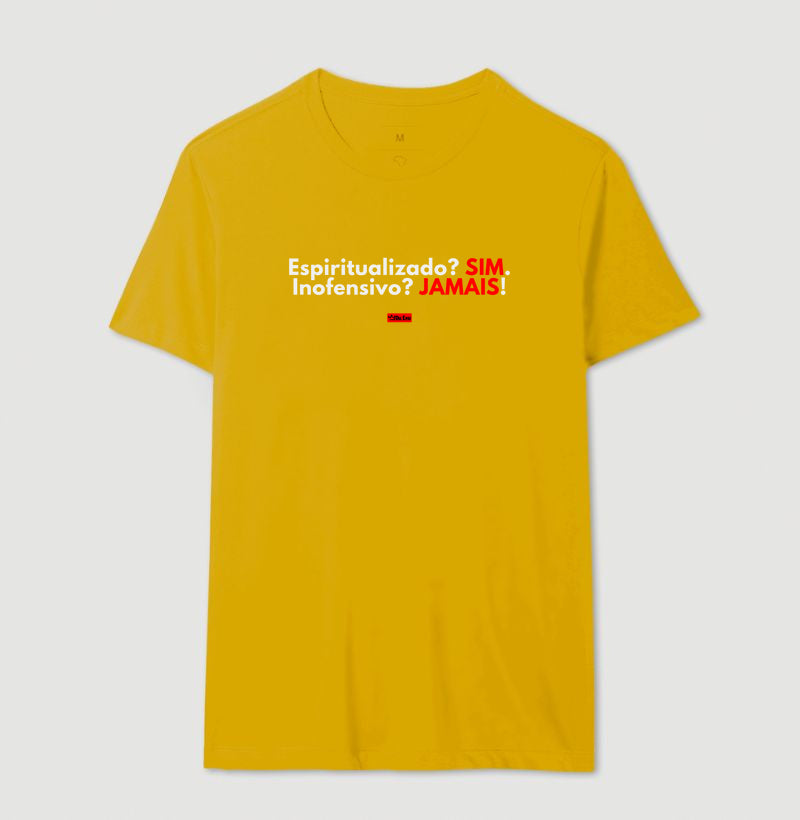 ESPIRITUALIZADO SIM, INOFENSIVO JAMAIS