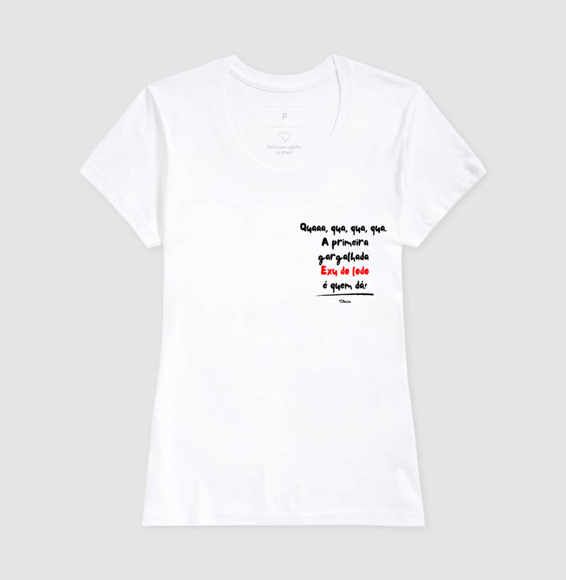 Quaaa, qua, qua, qua.  A primeira gargalhada  Exu do lodo é quem dá!