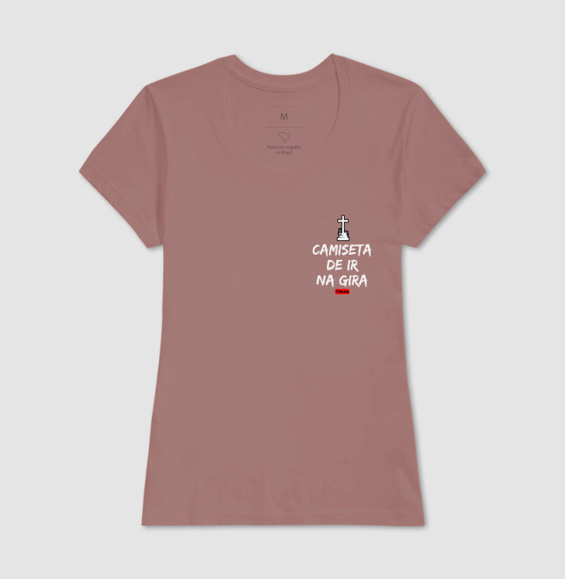CAMISETA DE IR NA GIRA - MINIMALISTA
