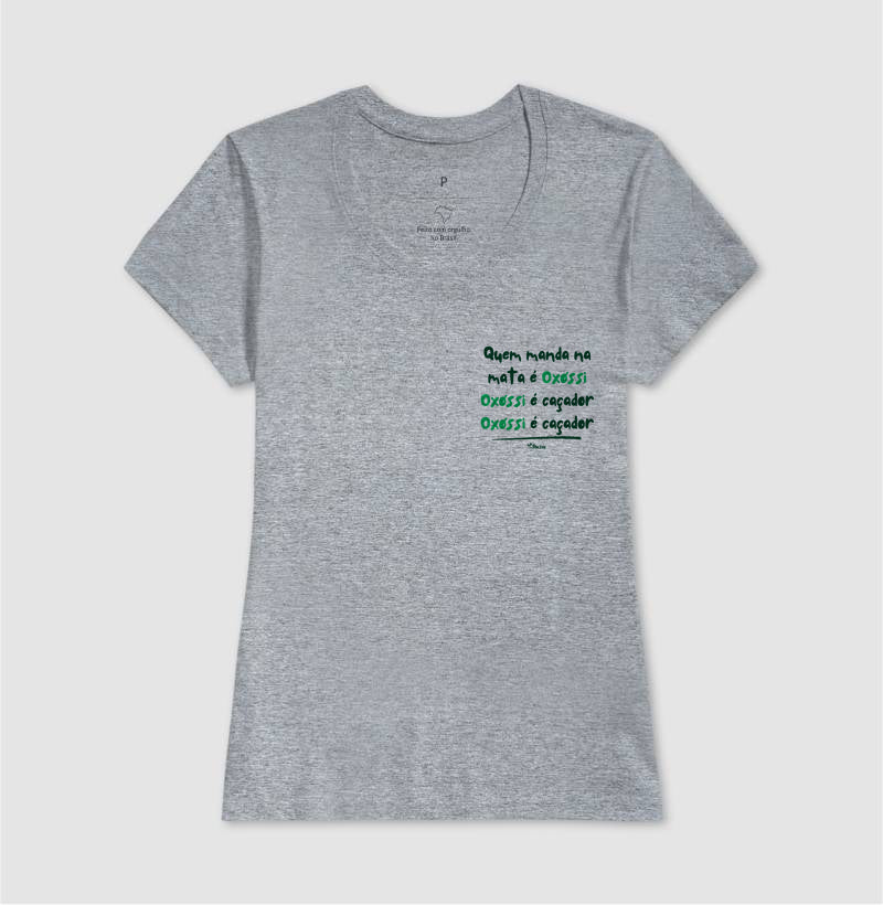 Quem manda na mata é Oxóssi Oxóssi é caçador Oxóssi é caçador