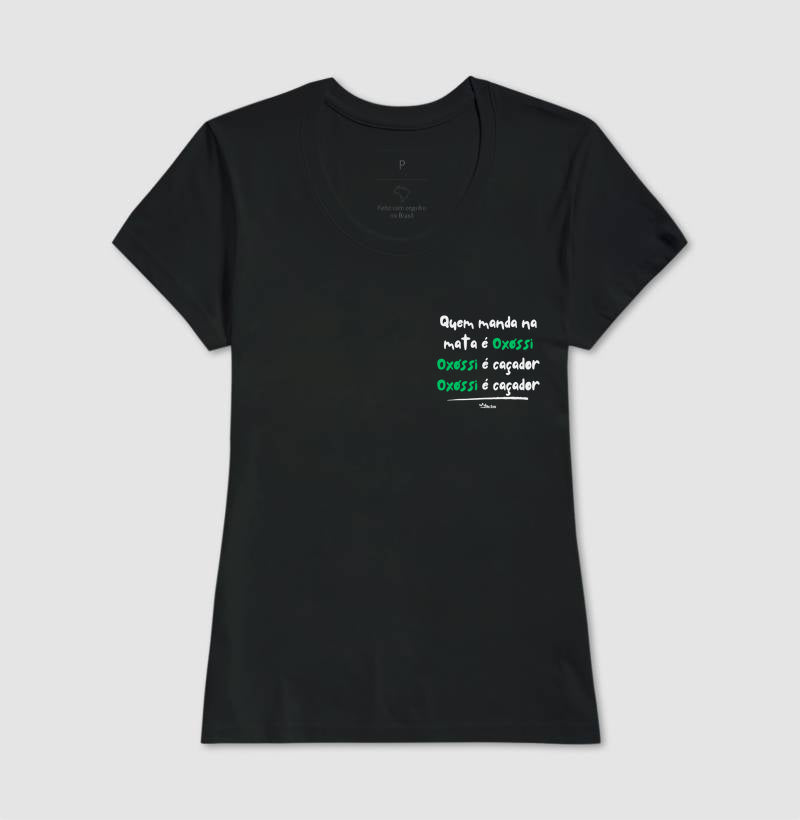 Quem manda na mata é Oxóssi Oxóssi é caçador Oxóssi é caçador