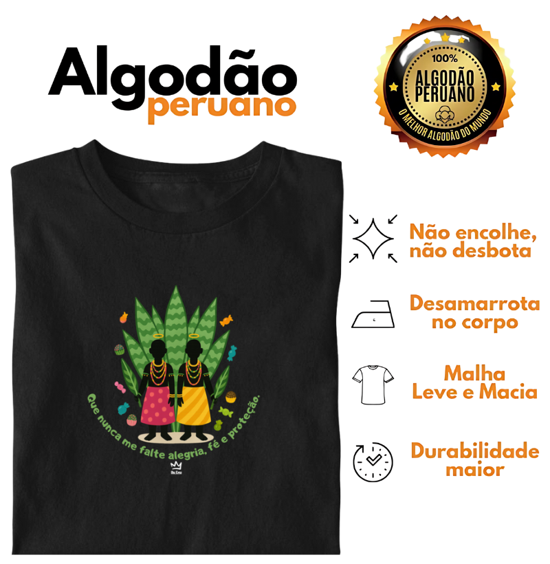 Que nunca me falte alegria, fé e proteção