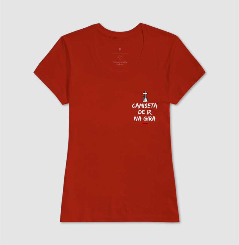 CAMISETA DE IR NA GIRA - MINIMALISTA