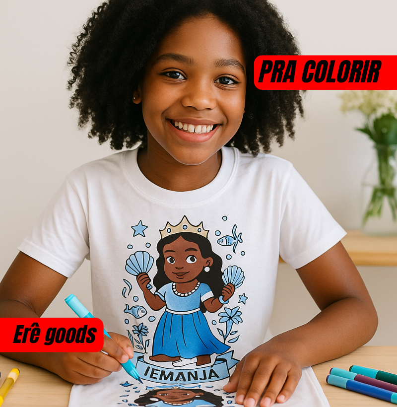 IEMANJA PRA COLORIR