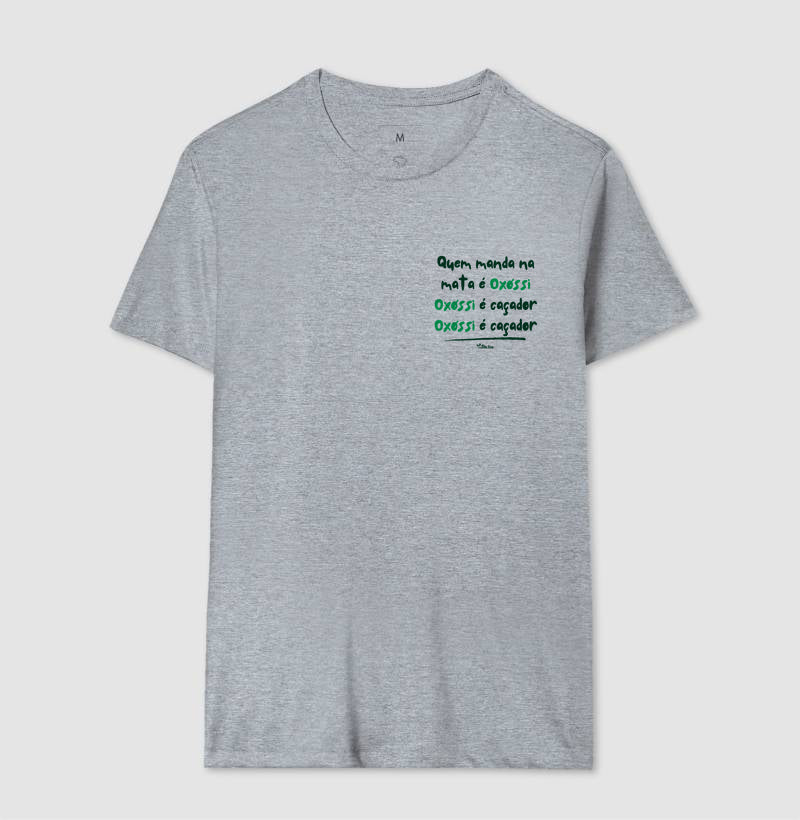 Quem manda na mata é Oxóssi Oxóssi é caçador Oxóssi é caçador