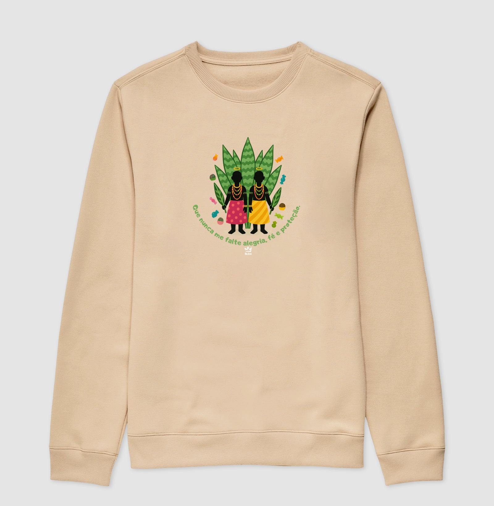 Que nunca me falte alegria, fé e proteção