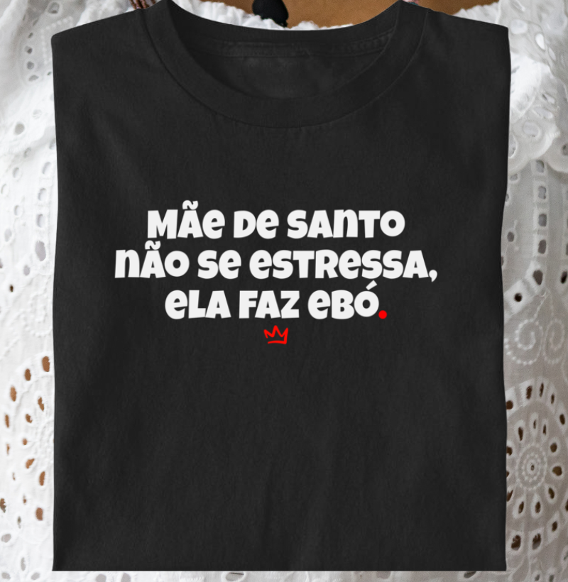 MAE DE SANTO NAO SE ESTRESSA, ELA FAZ EBÓ
