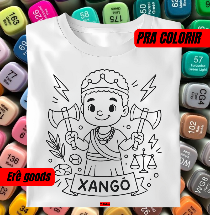 XANGO PRA COLORIR