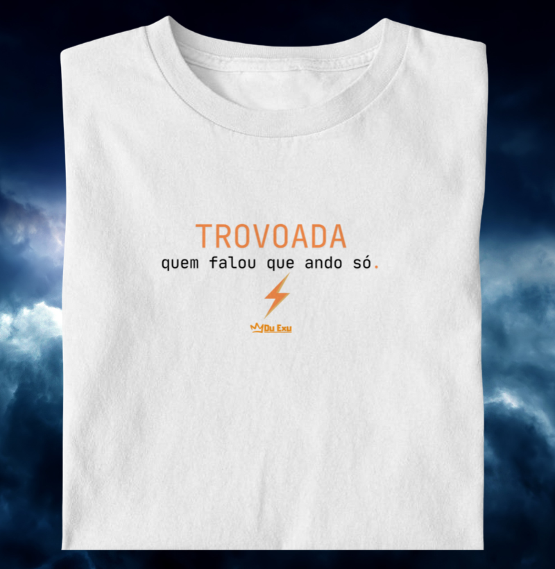 TROVOADA QUEM FALOU QUE ANDO SO