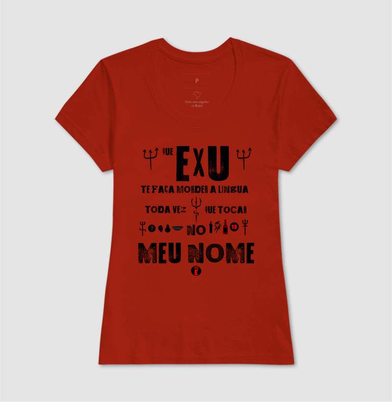 Que EXU te faça morder a língua  toda vez que tocar no meu nome 2