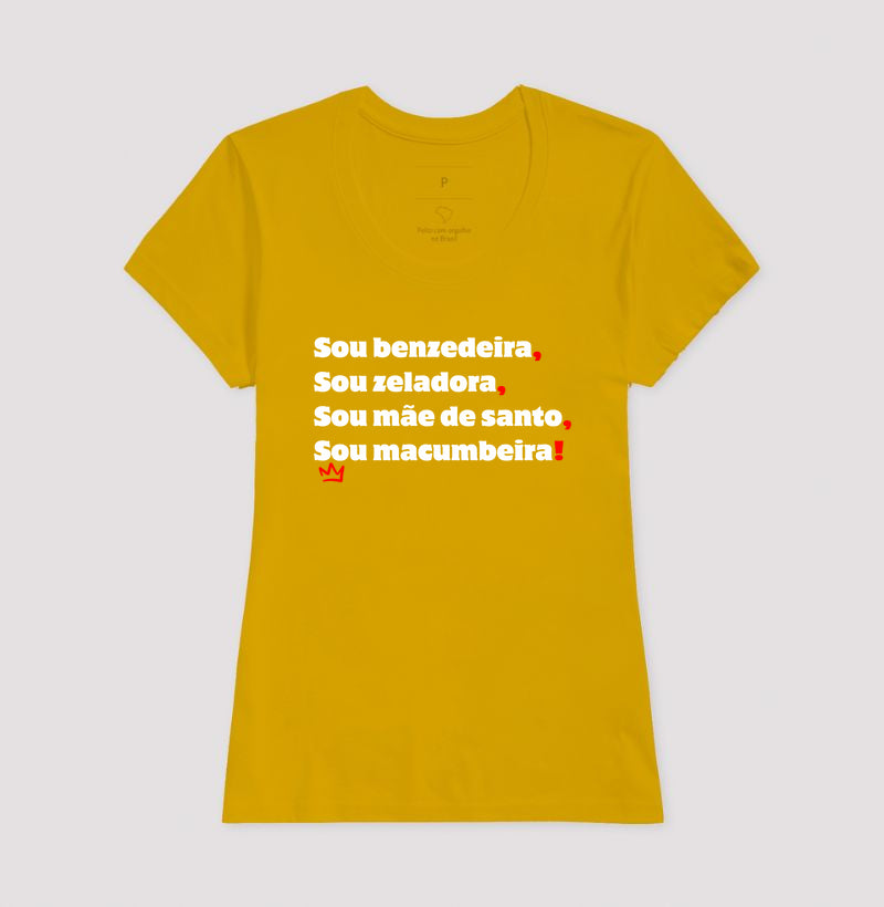 SOU BENZEDEIRA, SOU ZELADORA, SOU MAE DE SANTO, SOU MACUMBEIRA