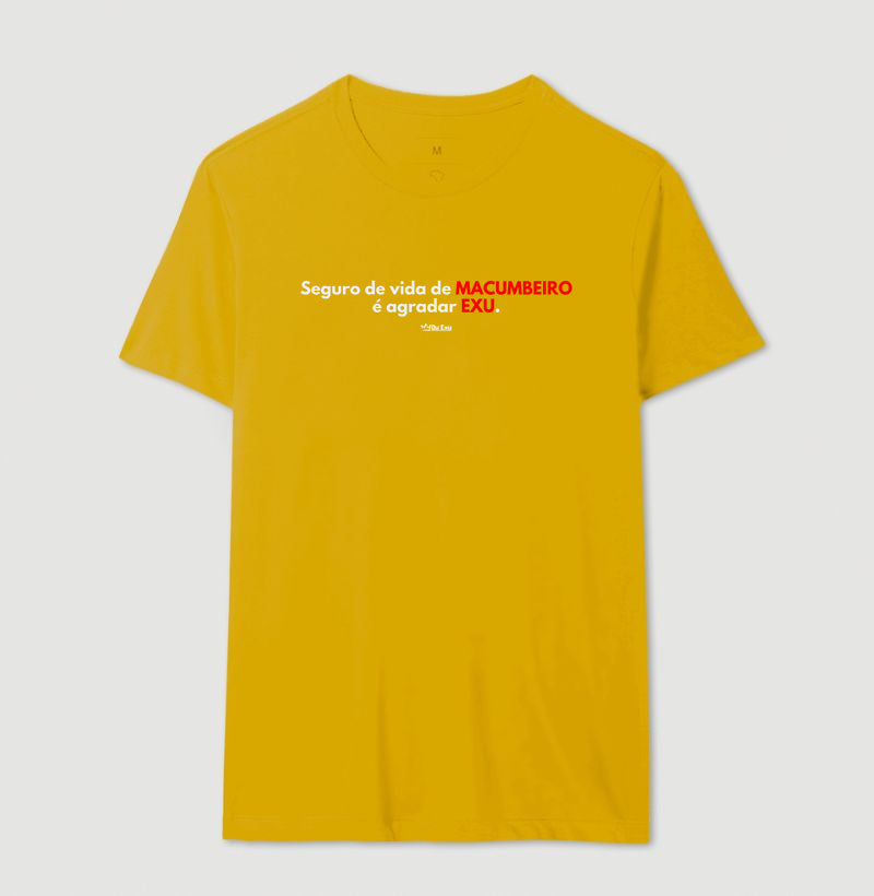 SEGURO DE VIDA DE MACUMBEIRO É AGRADAR EXU