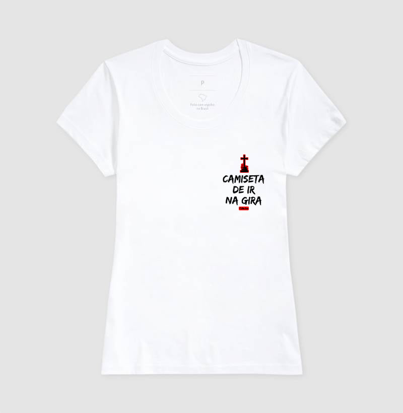 CAMISETA DE IR NA GIRA - MINIMALISTA
