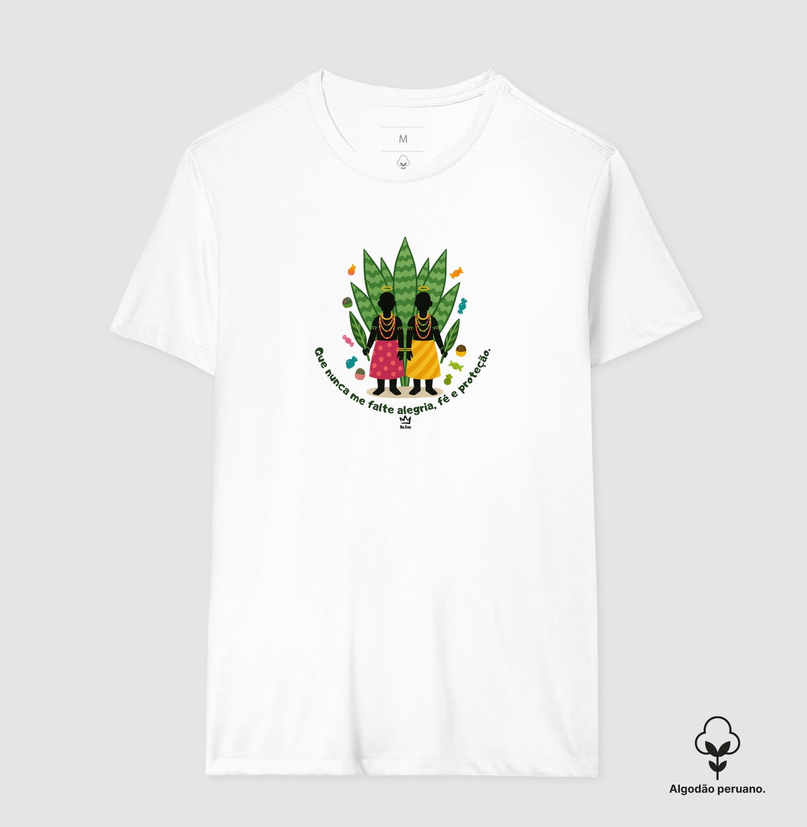 Que nunca me falte alegria, fé e proteção