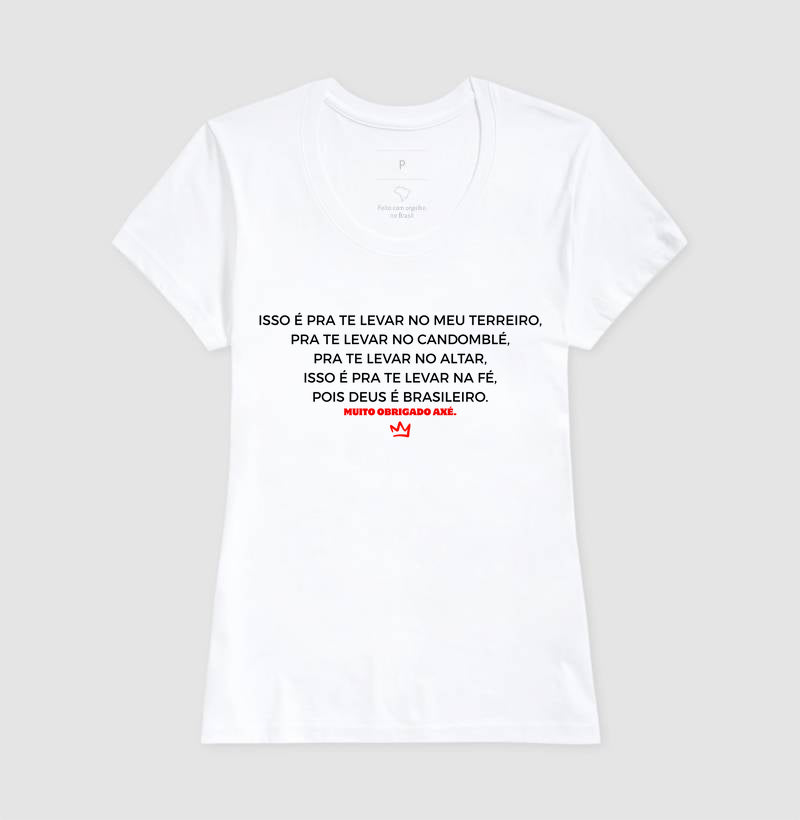 ISTO É PRA TE LEVAR NO MEU TERREIRO