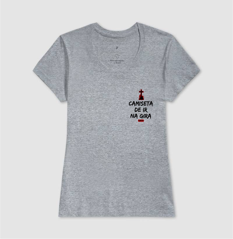 CAMISETA DE IR NA GIRA - MINIMALISTA
