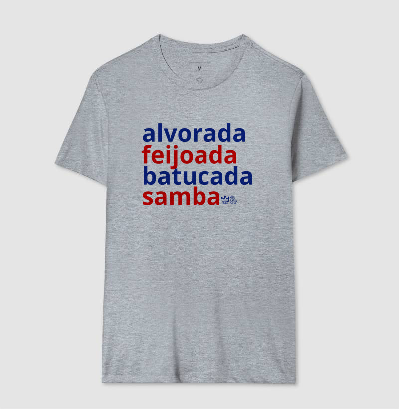 ALVORADA, FEIJOADA, BATUCADA, SAMBA