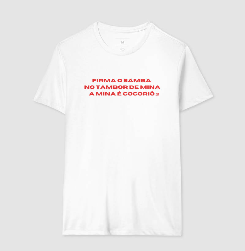 Firma o samba  no Tambor de Mina A Mina é Cocoriô.