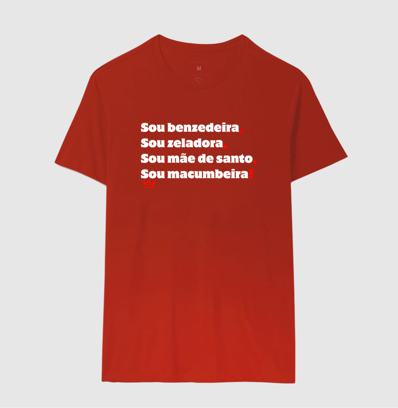 SOU BENZEDEIRA, SOU ZELADORA, SOU MAE DE SANTO, SOU MACUMBEIRA